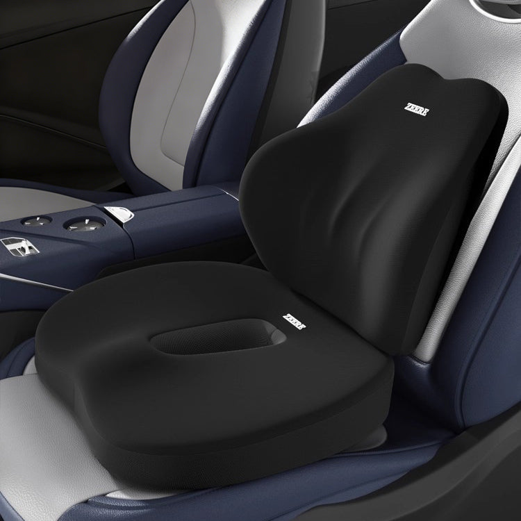 Car Seat Cushion, Lumbar Support, and Headrest Set Adult car booster cushion